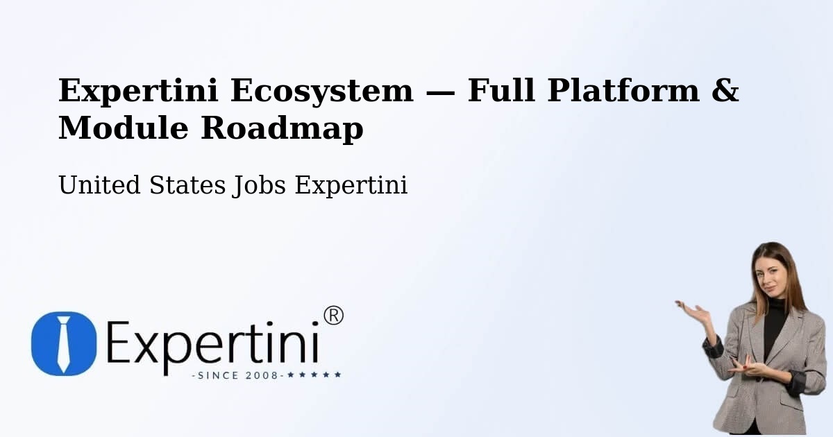 Expertini Ecosystem — Full Platform & Module Roadmap – Cabool