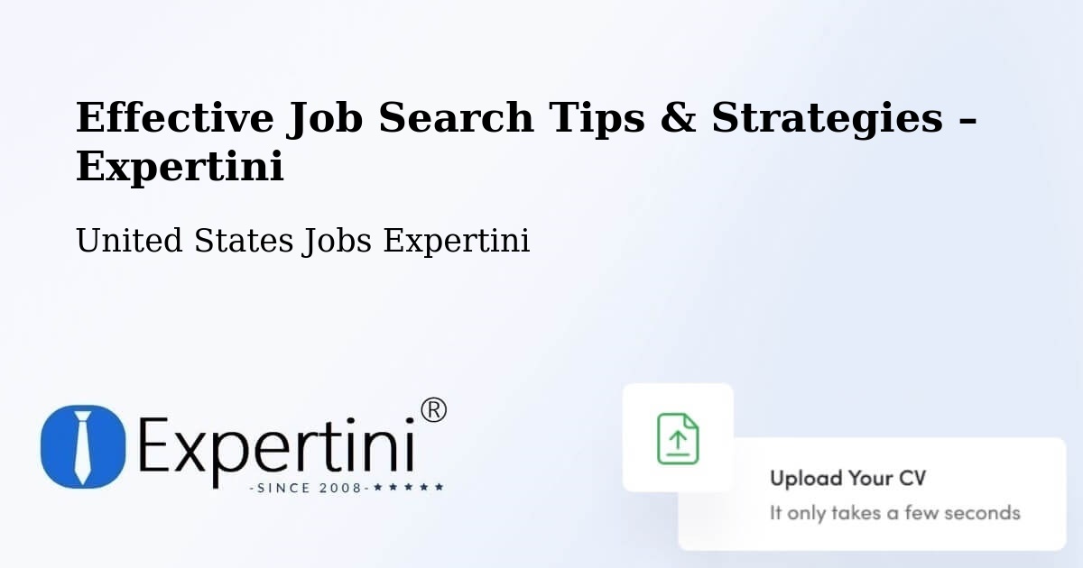 Job Search Tips & Strategies for Job Seekers – Cabool - Cabool, United States Jobs Expertini